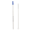 KP9712-MESOSPHERE STAINLESS STRAW WITH SILICONE TIP-Royal Blue
